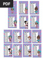 List of Squares Cubes Perfect Fourths Perfect Fifths | PDF