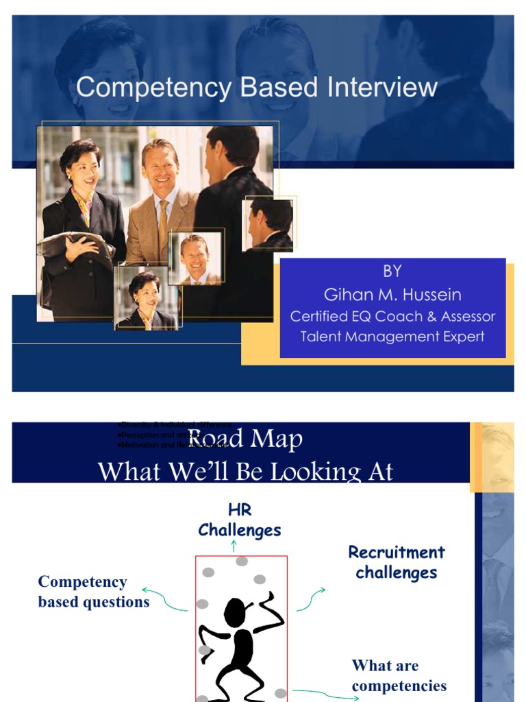 Competency Based Interview TASK Competence (Human Resources