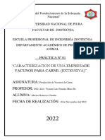 PRÁCTICA Nº 01 CARACTERIZACION DE UNA EMPRESA DE VACUNOS PARA CARNE. (EXTENSIVA) CLAUDIA