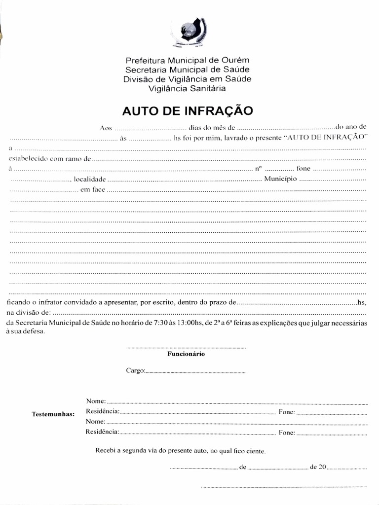 Auto de Infração | PDF