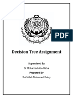 Decision Tree Assignment