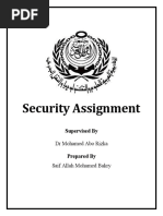 Security Assignment 