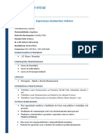 Curriculum Vitae: Esperança Guimarães Valente