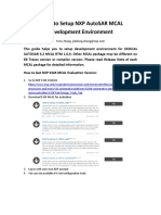 NXPAutosarSetup EB - MCAL S32K14x