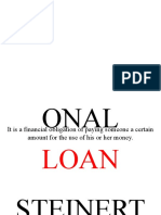 Business Loan and Consumer Loan