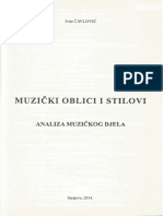 Muzicki Oblici I Stilovi-Sadrzaj