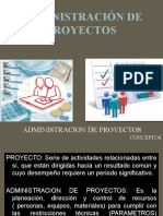 Administración de Proyectos.