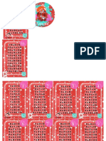 Tablas de Multiplicar (Editable)