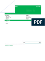 Plantila Excel Facturas