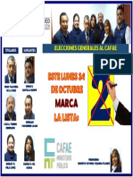 Afiche de La Lista 2 - Cafae