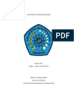 Tugas Besar Skripsi Thermodinamika 1