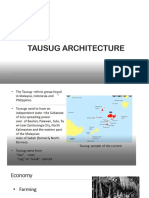 Tausug Architecture