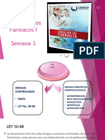 Modulo 3, Semana 3, Estudio de Los Farmacos I