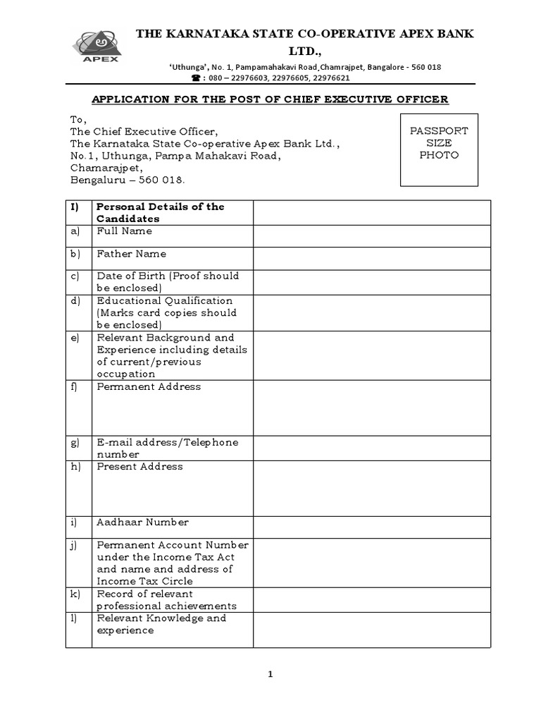 Proforma of Application PDF Government Finances Public Law