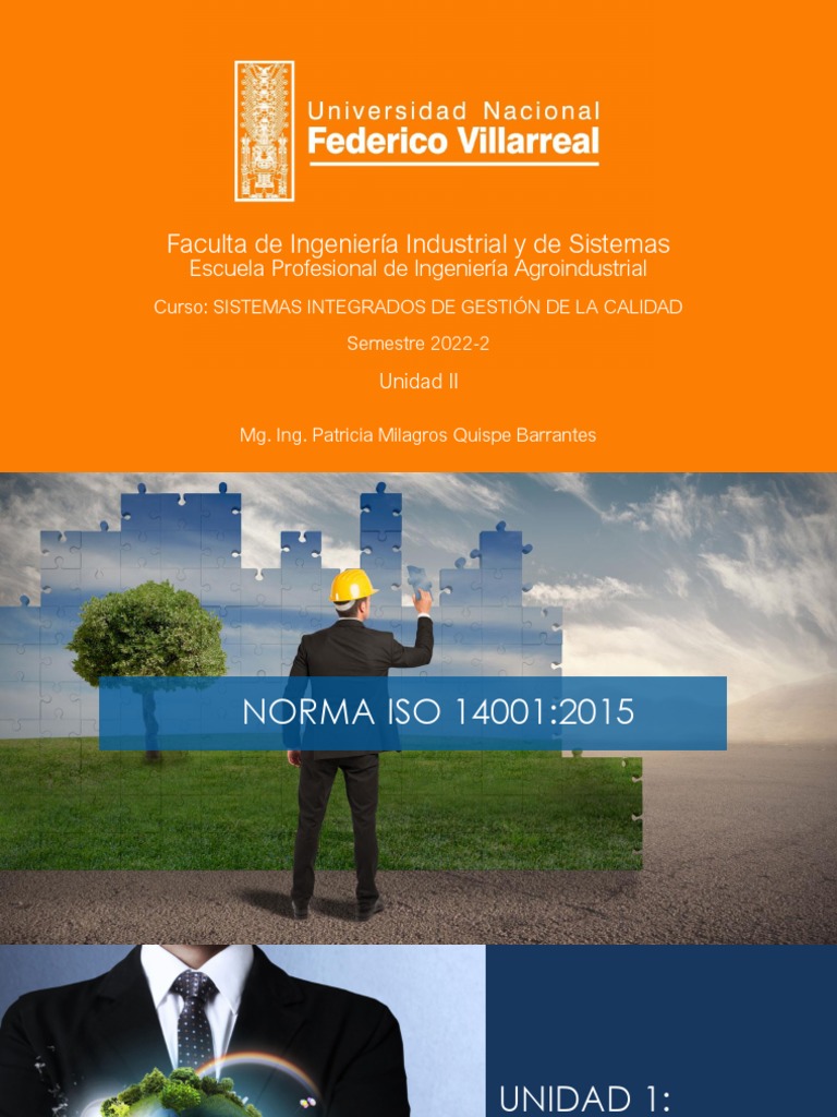 Introducción a la Norma ISO 14001:2015 | PDF | Planificación ...