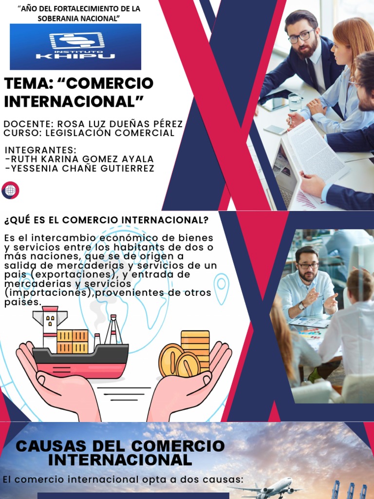 Comercio Internacional: Importancia y Tipos | PDF | Finanzas y dinero ...