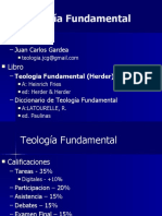 Curso Teología Fundamental