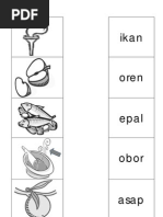 Soalan ujian Bahasa Melayu prasekolah