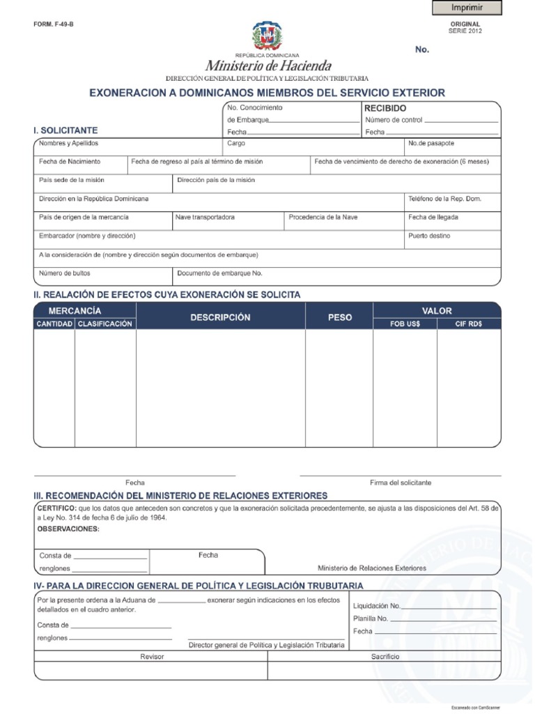 Form f49B | PDF