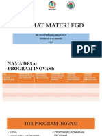 FORMAT MATERI FGD Jambore Inovasi Pembangunan Desa