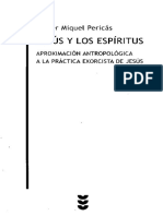 MIQUEL PERICÁS, Esther (2009), Jesus y los Espiritus, Aproximación antropológica a la práctica exorcista de Jesús. Salamanca, Sígueme (c) (1)