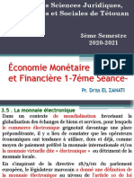 ZANATI-Economie-monetaire-et-financiere-S3-2020-2021-Seance-N°7
