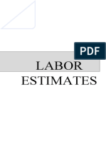 Title - Labor Estimates