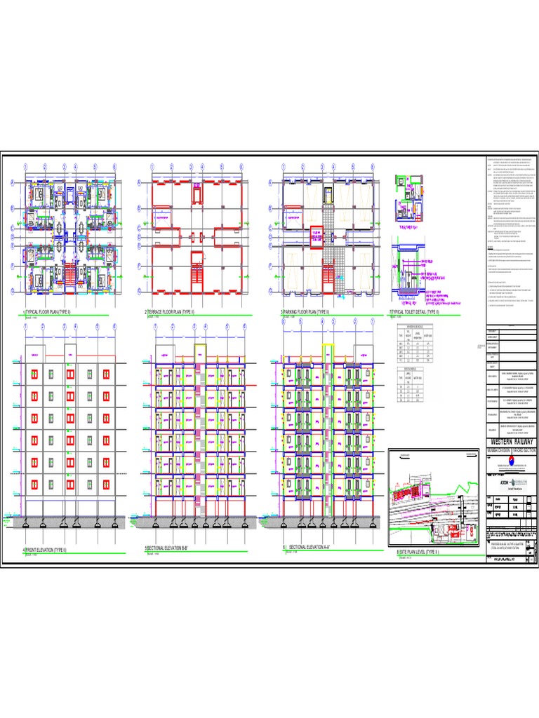 Bct Mrv Qtr Gad Vr Type Ii V3 Model Pdf Plaster Foundation