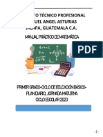 Matemáticas 1ro Primaria