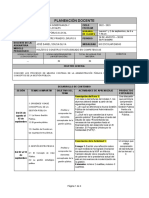 Planeacion de Materia - Gestión Pública Local