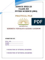 Practical File-Xii-2022-23