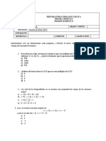ORDINARIO. Álgebra M1 (B) 2022
