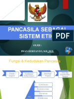 PANCASILA SEBAGAI SISTEM ETIKA