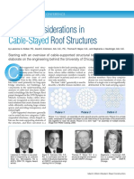 Design Considerations in Cable Stayed Ro