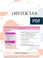 DISTOCIAS