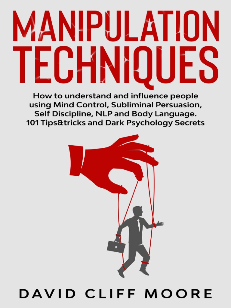 Manipulation Techniques PDF Nonverbal Communication Body Language