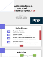 Perancangan Sistem Informasi Berbasis Pada: PT Ppi CSF