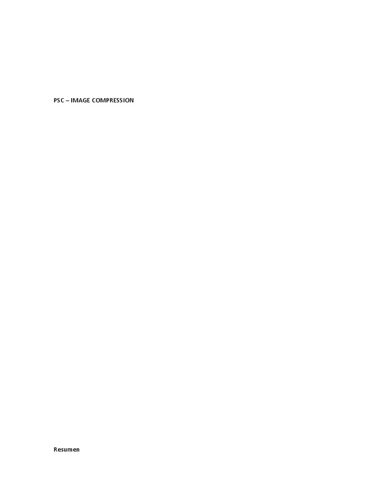 PSC Image Compression PDF