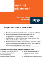 Chapter - 5 Trade Union II