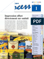 Impression Offset Directement Sur Ondule