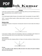 Ray Optics 1 (22-23)