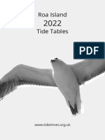 Roa Island Tide Tables 2022