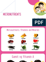 Aralin 3 - Micronutrients