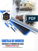 Cartilla Unica Ingreso 2022