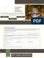 An Integrated Assessment of Drainage System Reconstruction Based On A Drainage Network Model