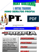 Hino PROFIA Product Knowledge 2022