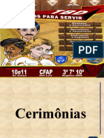 Planejando Cerimônias de Desbravadores