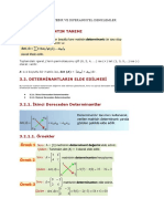 3 Lineer Cebir Determinant