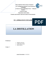 TP Distillation