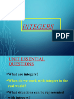 Essential Integer Concepts